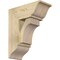 Ekena Millwork Westlake Traditional Rough Sawn Bracket w/ Offset Brace, Douglas Fir, 8"W x 18"D x 22"H BKT0806X18X22WTL01RDF - alternate 1